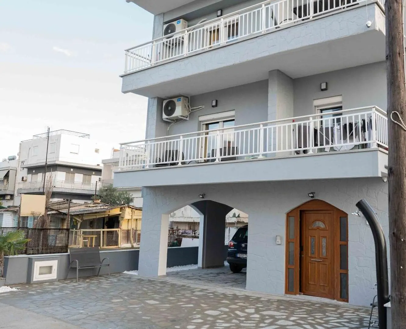 Noah Sea-View Apartments Néoi Epivátai